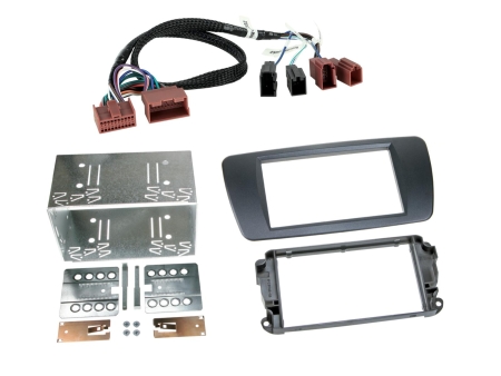 Asennuskehys 2-DIN Seat Ibiza, galway harmaa ryhmässä Autohifi / Mikä sopii autooni / Seat / Ibiza / Ibiza 2009-2015 @ BRL (700381328081)