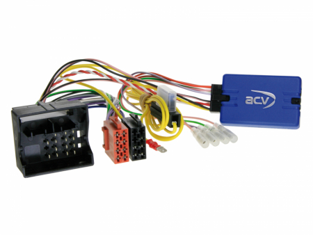 ACV BMW Rattstyrningskablage Quadlock CAN-Bus ryhmässä Autohifi / Mikä sopii autooni / BMW / BMW 5-sarja / BMW E60/E61 2004-2011 / Vaihtaa stereo E60/E61 2004-2011 @ BRL Electronics (70042SBM005)