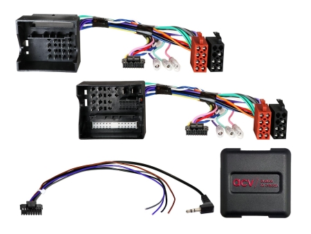 Rattiohjauskytkentä Seat/Skoda/VW 40Pin/52Pin ryhmässä Autohifi / Mikä sopii autooni / Volkswagen / Transporter / Transporter T6 2015-2020 / Vaihda stereo Transporter T6 2015-2020 @ BRL (70042XVW019)