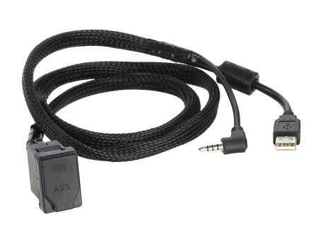 USB/AUX-adapter Toyota eri ajoneuvoille ryhmässä Autohifi / Mikä sopii autooni / Toyota / iQ / iQ 2009-2015 @ BRL (700441300002)
