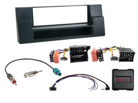 1-DIN asennussarja säilytyslokerolla BMW 5-sarja E39 ryhmässä Autohifi / Mikä sopii autooni / BMW / BMW 5-sarja / BMW E39 1995-2003 / Vaihtaa stereo E39 1995-2003 @ BRL (700611020071)