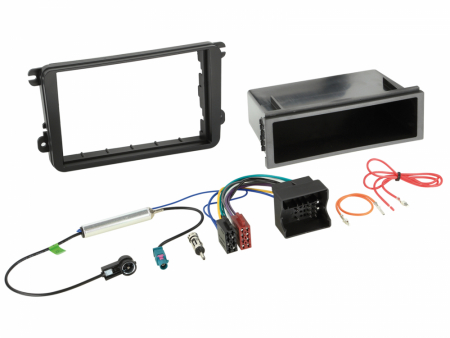 ACV installationskit Volkswagen, enkel-din (ej Can-BUS) ryhmässä Autohifi / Mikä sopii autooni / Volkswagen / Golf / Golf Mk5 2004-2009 / Vaihda stereo Golf Mk5 2004-2009 @ BRL Electronics (7006113201501)