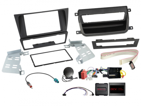 Asennussarja 2-DIN BMW 3-sarja ilman tupakointipakettia ryhmässä Autohifi / Mikä sopii autooni / BMW / BMW 3-sarja / BMW E90/E91/E92/E93 2005-2011 / Vaihda stereo BMW E90/E91/E92/E93 2005-2011 @ BRL (700621023091)