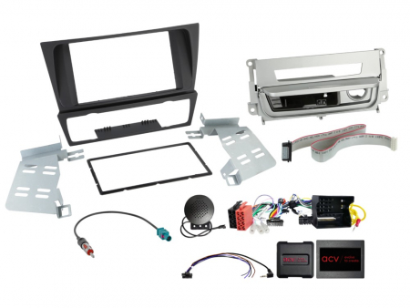 ACV Asennussarja 2-DIN BMW 3-sarja, hopea ryhmässä Autohifi / Mikä sopii autooni / BMW / BMW 3-sarja / BMW E90/E91/E92/E93 2005-2011 / Vaihda stereo BMW E90/E91/E92/E93 2005-2011 @ BRL (700621023092)