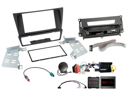 ACV Asennussarja 2-DIN BMW 3-sarja E90/E91, musta ryhmässä Autohifi / Mikä sopii autooni / BMW / BMW 3-sarja / BMW E90/E91/E92/E93 2005-2011 / Vaihda stereo BMW E90/E91/E92/E93 2005-2011 @ BRL (700621023093)