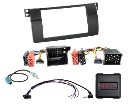 ACV Asennuskehys 2-DIN BMW 3-sarja E46 ryhmässä Autohifi / Mikä sopii autooni / BMW / BMW 3-sarja / BMW E36 1992-2002 / Vaihtaa stereo BMW E36 1992-2002 @ BRL (700621023161)
