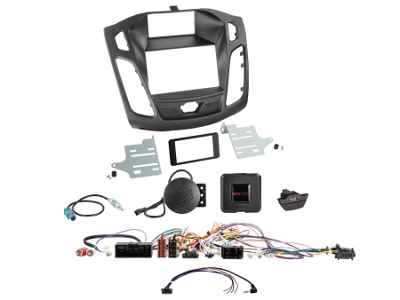 2-DIN Kit Ford Focus 03/2011-09/2014 ryhmässä Autohifi / Mikä sopii autooni / Ford / Focus / Focus 2011-2018 @ BRL (700621114231)