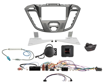 2-DIN Kit Ford Custom 2012-2016, phoenix hopea ryhmässä Autohifi / Mikä sopii autooni / Ford / Transit Custom / Transit Custom 2013-2023 @ BRL (700621114264)