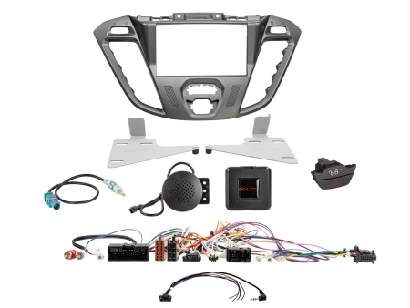 2-DIN Kit Ford Custom 2012-2016, phoenix hopea ryhmässä Autohifi / Mikä sopii autooni / Ford / Transit Custom / Transit Custom 2013-2023 @ BRL (700621114267)