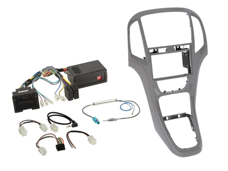 ACV asennussarja 2-DIN Opel Astra J, titaaninharmaa	 ryhmässä Autohifi / Mikä sopii autooni / Opel / Astra / Astra 2015-2022 @ BRL (700621230231)