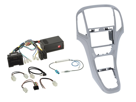 ACV asennussarja 2-DIN Opel Astra J, platinahopea	 ryhmässä Autohifi / Mikä sopii autooni / Opel / Astra / Astra 2015-2022 @ BRL (700621230233)