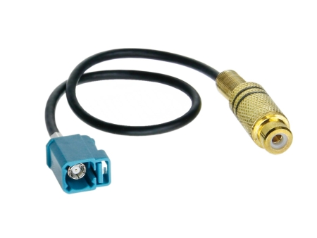 RCA-Fakra-adapteri peruutuskameralle ryhmässä Autohifi / Mikä sopii autooni / Porsche / Boxster/Cayman / Boxster/Cayman 2005-2009 (987) @ BRL (7007710002010)