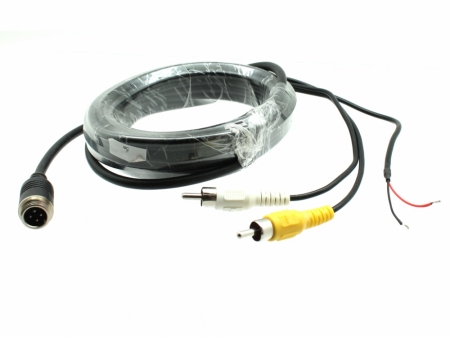 Omvandlarkabel 4-pin till RCA ryhmässä Autohifi / Tarvikkeet / Peruutuskamera @ BRL Electronics (701CAMRCA1)