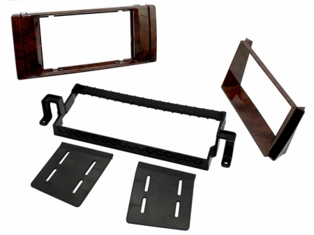 Stereoram 2-din BMW E39 1996-2004 i träfaner ryhmässä Autohifi / Mikä sopii autooni / BMW / BMW 5-sarja / BMW E39 1995-2003 / Vaihtaa stereo E39 1995-2003 @ BRL Electronics (701CT23BM09)
