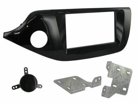 Monteringsram dubbeldin Kia Cee'd/Pro-Cee'd 2012- ryhmässä Autohifi / Mikä sopii autooni / Kia / Ceed / Ceed 2012-2018 / Vaihtaa stereo Ceed 2012-2018 @ BRL Electronics (701CT23KI40L)