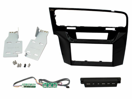 Monteringsram 2-DIN Volkswagen Golf Mk7 ryhmässä Autohifi / Mikä sopii autooni / Volkswagen / Golf / Golf Mk7 2013-2019 / Vaihda stereo Golf Mk7 2013-2019 @ BRL Electronics (701CT23VW12L)