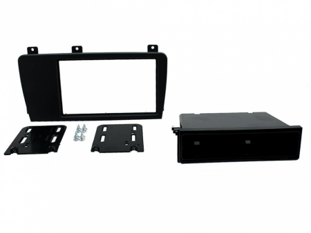 Monteringsram till Volvo 2005-2007, enkel- & dubbel-DIN ryhmässä Autohifi / Mikä sopii autooni / Volvo / Volvo XC70 / Volvo XC70 2004-2007 / Vaihtaa stereo XC70 2004-2007 @ BRL Electronics (701CT24VL10)