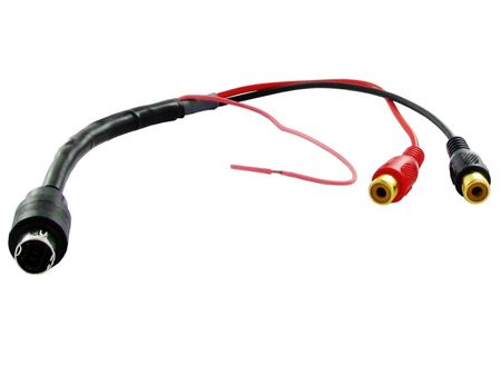 Alpine Aux in - AI NET (hane) till RCA (hona) ryhmässä  @ BRL Electronics (701CT29AL02)