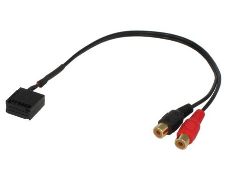 Aux in-kabel Ford Fiesta 2008> ryhmässä Autohifi / Mikä sopii autooni / Ford / Fiesta / Fiesta 2013-2017 @ BRL Electronics (701CT29FD02)