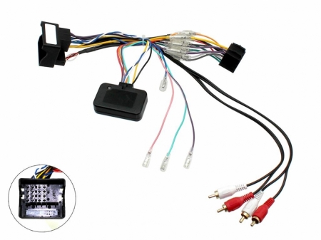 ISO-kabel Quadlock till Audi ryhmässä Autohifi / Mikä sopii autooni / Audi / Audi TT / Audi TT 2006- @ BRL (701CTHUPAU02)