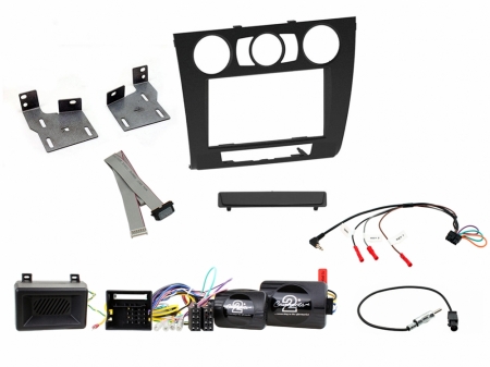 Installationskit BMW 1-Serie E81 2007>, Manuell A/C ryhmässä Autohifi / Mikä sopii autooni / BMW / BMW 1-sarja / BMW E81/E82/E87/E88 2007-2012 @ BRL Electronics (701CTKBM09)