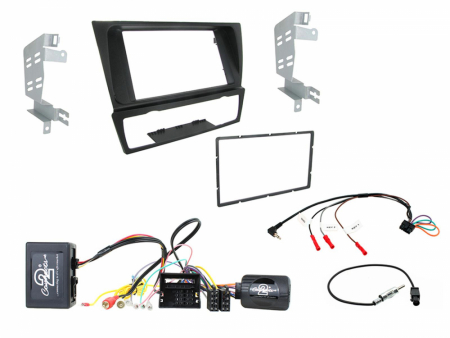 Installationskit 2-DIN BMW 3-Serie E90 06-14 Top HiFi ryhmässä Autohifi / Mikä sopii autooni / BMW / BMW 3-sarja / BMW E90/E91/E92/E93 2005-2011 / Vaihda stereo BMW E90/E91/E92/E93 2005-2011 @ BRL Electronics (701CTKBM27)