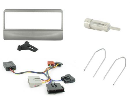 Installationskit Ford <2004, Resistiva gränssnitt, Silver ryhmässä Autohifi / Mikä sopii autooni / Ford / Focus / Focus 1998-2004 / Vaihda stereo Focus 1998-2004 @ BRL Electronics (701CTKFD27)