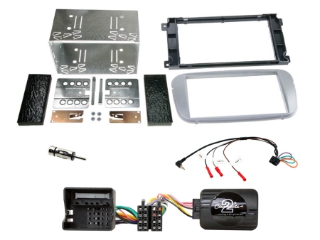 Installationskit Ford Mondeo/Focus, Silver ryhmässä Autohifi / Mikä sopii autooni / Ford / Mondeo / Mondeo 2007-2013 @ BRL (701CTKFD52)