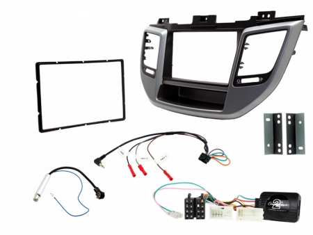 Installationskit för dubbeldin till Högerstyrda Hyundai Tucson ryhmässä Autohifi / Mikä sopii autooni / Hyundai / Tucson / Tucson 2004-2009 @ BRL Electronics (701CTKHY23)