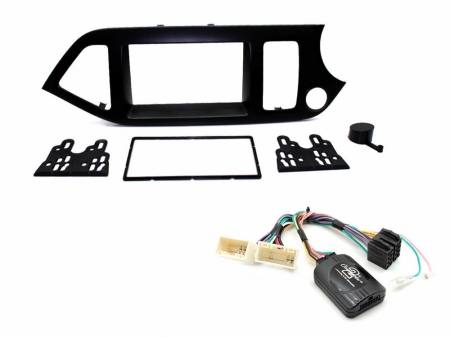 Installationskit Kia Picanto 11> ryhmässä Autohifi / Mikä sopii autooni / Kia / Picanto / Picanto 2011-2017 @ BRL (701CTKKI25)
