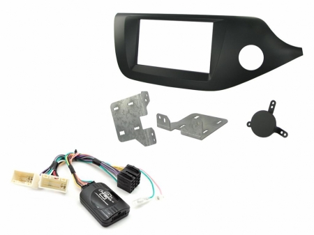 Installationskit Kia Cee'd 12> Mörkgrå - För högerstyrd bil. ryhmässä Autohifi / Mikä sopii autooni / Kia / Ceed / Ceed 2012-2018 / Vaihtaa stereo Ceed 2012-2018 @ BRL Electronics (701CTKKI26)