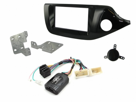 Installationskit Kia Cee'd 12> Piano svart ryhmässä Autohifi / Mikä sopii autooni / Kia / Ceed / Ceed 2012-2018 / Vaihtaa stereo Ceed 2012-2018 @ BRL Electronics (701CTKKI27)