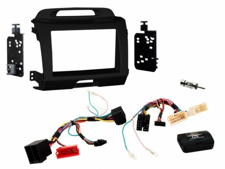 Installationskit Kia Sportage Mörkgrå ryhmässä Autohifi / Mikä sopii autooni / Kia / Sportage / Sportage 2011-2016 @ BRL (701CTKKI28)