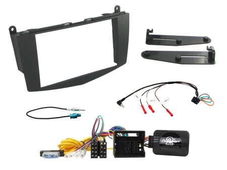 Installationskit Mercedes C-klass 07-11, Passivt system ryhmässä Autohifi / Mikä sopii autooni / Mercedes / C-klass / C-klass 2008-2014 W204 @ BRL Electronics (701CTKMB03)