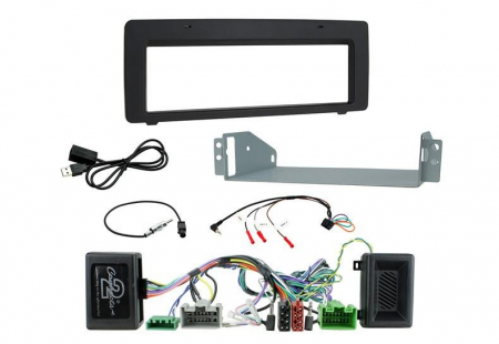 Installationskit Volvo V70/XC70/S80 2007-2011 enkel-din, High Performance/Premium Sound ryhmässä Autohifi / Mikä sopii autooni / Volvo / Volvo XC70 / Volvo XC70 2007-2011 / Vaihtaa stereo XC70 2007-2011 @ BRL Electronics (701CTKVL06)