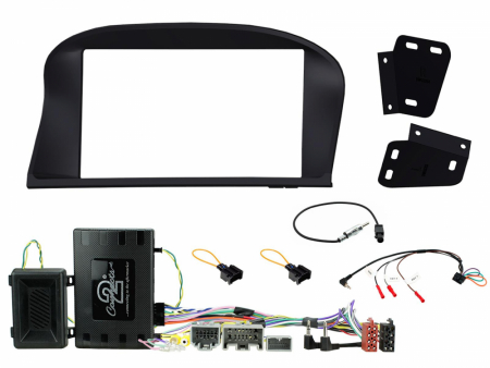 Installationskit Volvo V70/XC70/ 2012-2016 dubbel-din, passivt system ryhmässä Autohifi / Mikä sopii autooni / Volvo / Volvo V70 / Volvo V70 2012-2016 / Vaihda stereo V70 2012-2016 @ BRL Electronics (701CTKVL07)