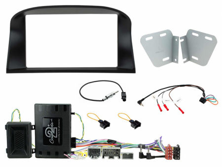 Installationskit Volvo V70/XC70/ 2012-2016 dubbel-DIN, passivt system ryhmässä Autohifi / Mikä sopii autooni / Volvo / Volvo V70 / Volvo V70 2012-2016 / Vaihda stereo V70 2012-2016 @ BRL Electronics (701CTKVL07L)