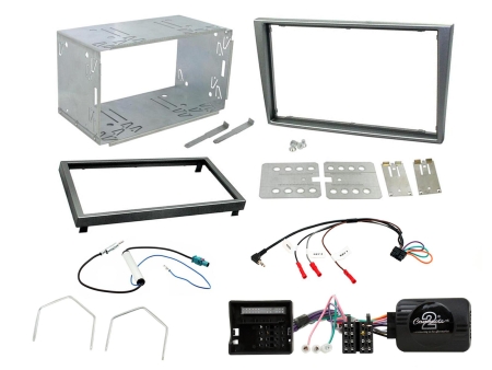 Installationskit Opel, Quadlock, Silver ryhmässä Autohifi / Mikä sopii autooni / Opel / Zafira / Zafira 2005- @ BRL Electronics (701CTKVX09)