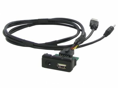 Connects2 Aux- och USB-adapter Mazda 12> ryhmässä Autohifi / Mikä sopii autooni / Mazda / Mazda 6 / Mazda 6 2016-2024 @ BRL Electronics (701CTMAZDAUSB)