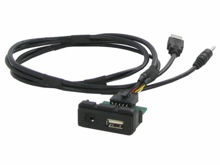 Connects2 Aux- och USB-adapter Mazda 12> ryhmässä Autohifi / Mikä sopii autooni / Mazda / Mazda 6 / Mazda 6 2016-2024 @ BRL Electronics (701CTMAZDAUSB)