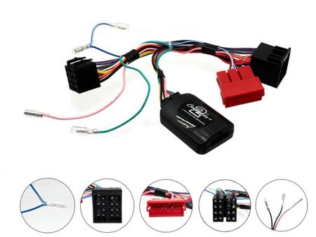 Rattstyrningskablage Hyundai i10/i20/i30/IX20/Santa Fe Analog ryhmässä Autohifi / Mikä sopii autooni / Hyundai / i30 / i30 2013-2017 @ BRL Electronics (701CTSHY0042)