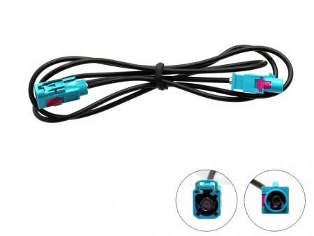 Fakra förlängare Hane-Hona 1m ryhmässä Autohifi / Tarvikkeet / Antennit @ BRL Electronics (701ct27aa117)