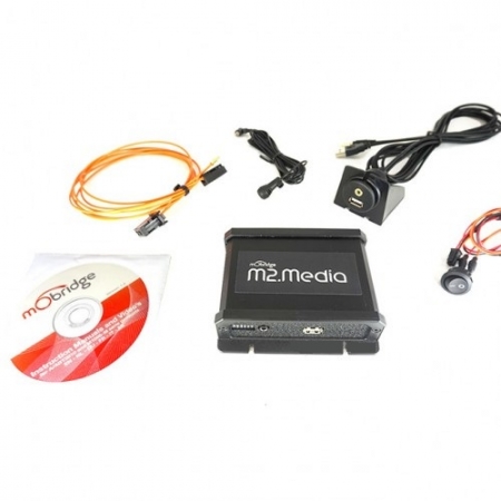 mObridge M2.Media CAN USB/AUX audio integration ryhmässä Autohifi / Mikä sopii autooni / Volkswagen / Transporter / Transporter T5.1 2010-2015 / Övrigt Transporter T5.1 2010-2015 @ BRL Electronics (703M2MEDIACAN)
