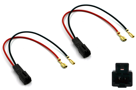 Högtalarkontakter till diskant/mellanregister Audi/Tesla, par ryhmässä Autohifi / Mikä sopii autooni / Audi / Audi A4 / Audi A4 2009-2016 / Vaihda kaiutin A4 2009- @ BRL Electronics (70441037)