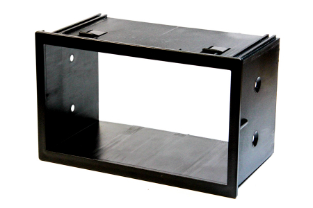 Monteringsram dubbel-DIN, VW 1990-2009 ryhmässä Autohifi / Mikä sopii autooni / Volkswagen / Transporter / Transporter T5 2003-2009 / Vaihtaa stereo Transporter T5 2003-2009 @ BRL Electronics (70450768)