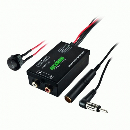 Universal AUX-Adapter via antennanslutning ryhmässä Autohifi / Älypuhelin autossa / AUX & USB autossa @ BRL Electronics (706AXMDC02)