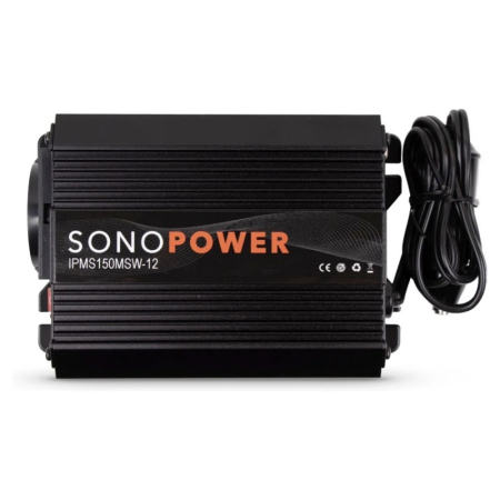 SONO Power IPS150MSW-12, 12V–230V invertteri, 150W ryhmässä Uutuudet @ BRL (708IPS150MSW12)