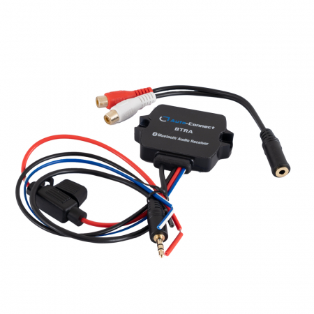 Auto-Connect BTRA, AUX- till Bluetooth-adapter (ström via +12V) ryhmässä Autohifi / Älypuhelin autossa / Bluetooth autossa @ BRL Electronics (720BTRA)
