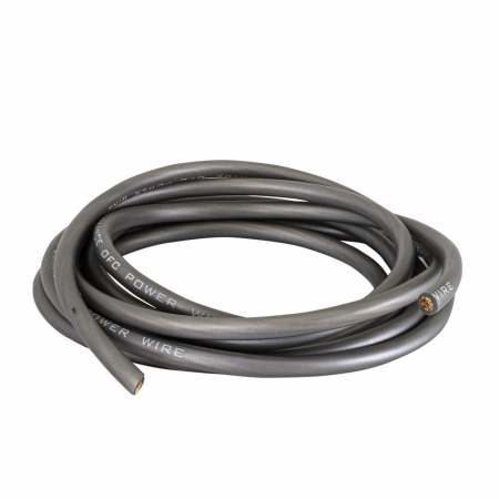 Auto-Connect 2 metrin virtajohto 100% kuparia 10mm², harmaa ryhmässä Autohifi / Kaapelit / Virtakaapelit @ BRL Electronics (720C108G2M)