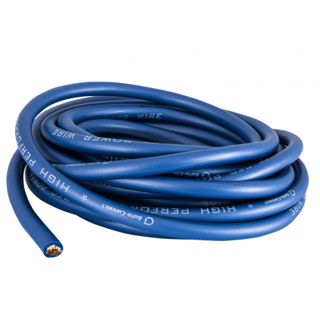 Auto-Connect 6 metrin virtajohto 100% kuparia 20mm², sininen ryhmässä Autohifi / Kaapelit / Virtakaapelit @ BRL Electronics (720C204BU6M)